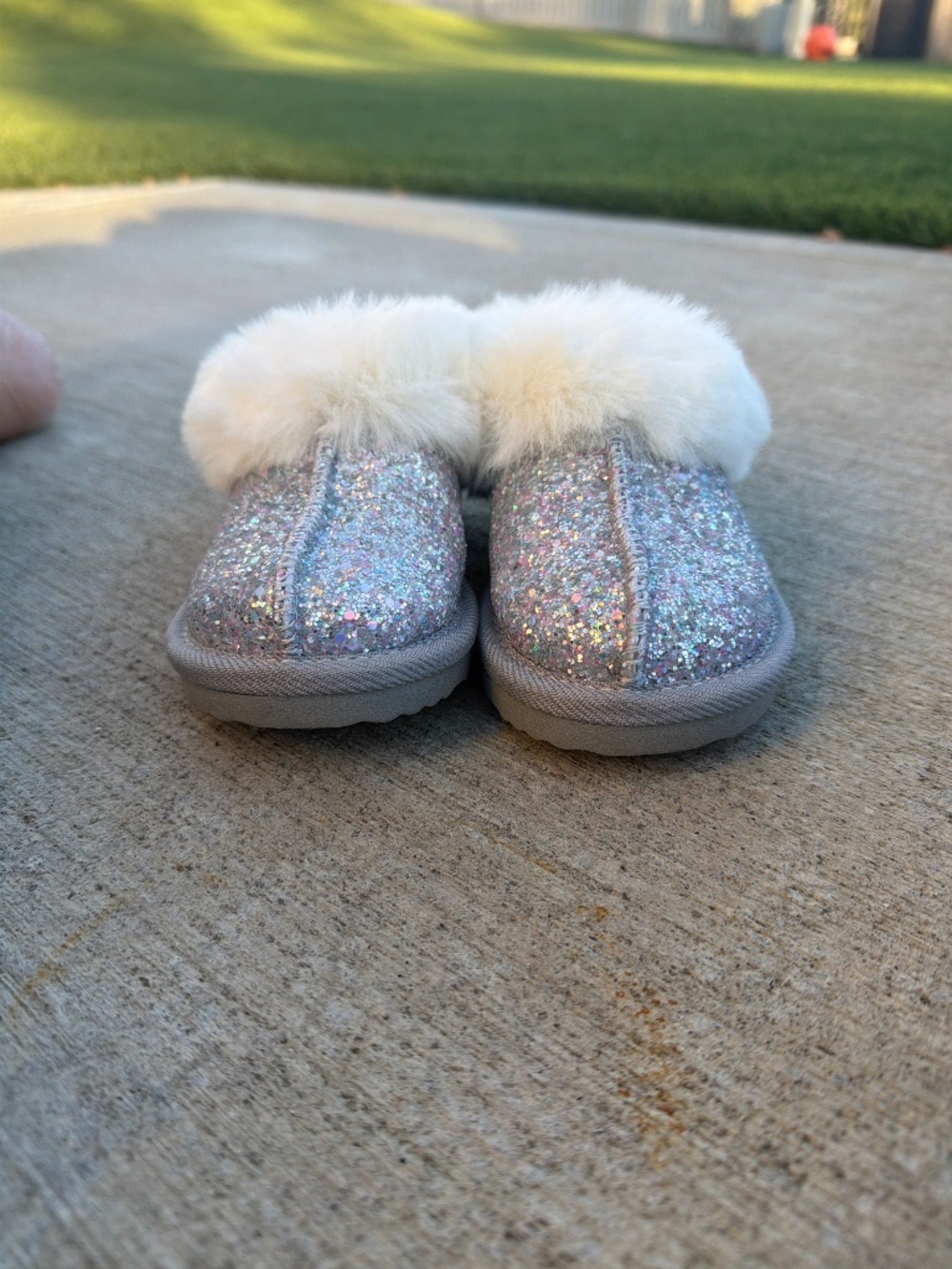 Toddler Girls Glitter Shoes